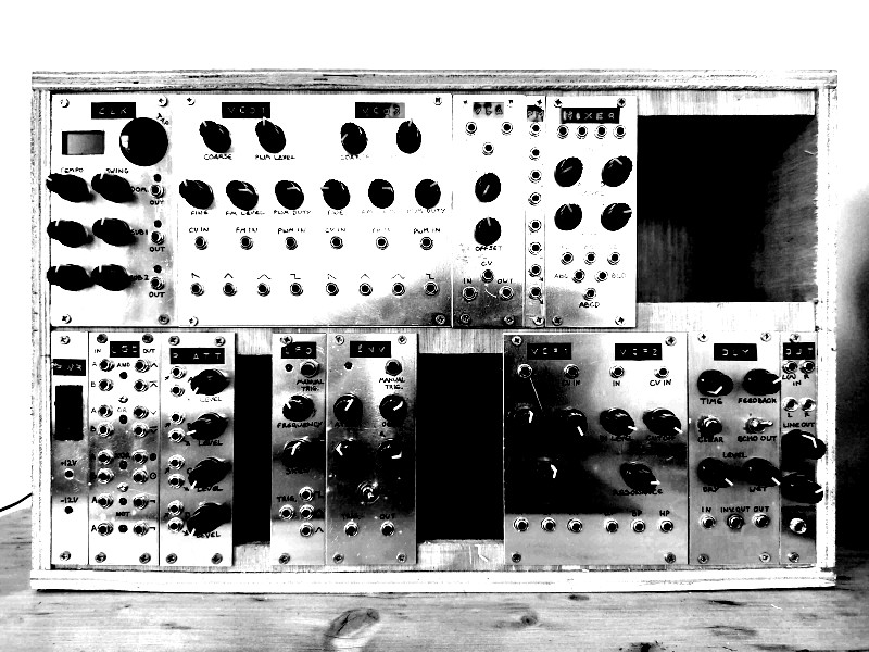 My synth - hover a module for more info!